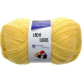 Příze Příze Lada Luxus, žlutá, 54033