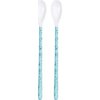 dětská jídelní sada Lžičky Ultra Long 2ks Blue