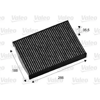 Klimatizace automobilu Filtr, vzduch v interiéru VALEO 715673