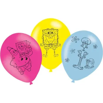 Amscan Latexové balonky Spongebob 28 cm…