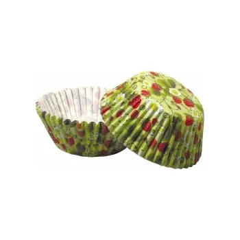 Košíčky na muffiny - JAHODY /50 ks