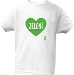 Tričko s potiskem 100% bio tričko – bílá, dětské dětské