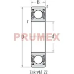 NSK 6911 ZZ (61911-2Z) kuličkové ložisko