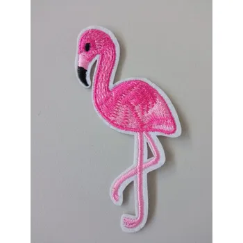 Nažehlovačka, nášivka, aplikace plameňák č. 3