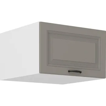 Kuchyňská skříňka Horní skříňka 60 NAGU-36 1F STILO bílý/ClayGrey MDF.