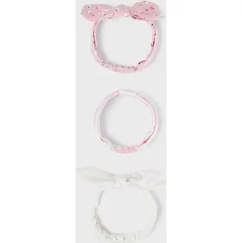 Čelenka dětské látkové čelenky 3 kusy v balení Mayoral 9555-12 velikost 0m