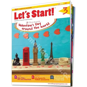 Časopis Tištěný časopis pro výuku angličtiny Let’s Start! A1 - A2