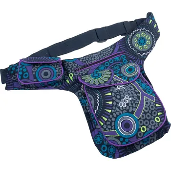 Ledvinka Ledvinka s potiskem a výšivkou Evren Black, Sittar.cz