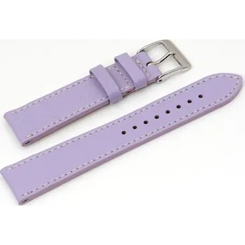 Řemínek na hodinky Kožený řemínek fialový REMK2