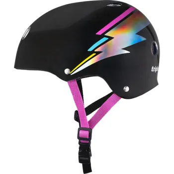 Helma na in-line Triple Eight - The Certified Sweatsaver Helmet Black Hologram - helma Velikost: L/XL