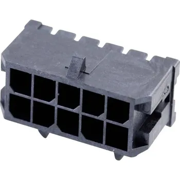 Elektrický konektor Molex vestavná pinová lišta (standardní) 10, rozteč 3 mm, 430451000, 1 ks Tray