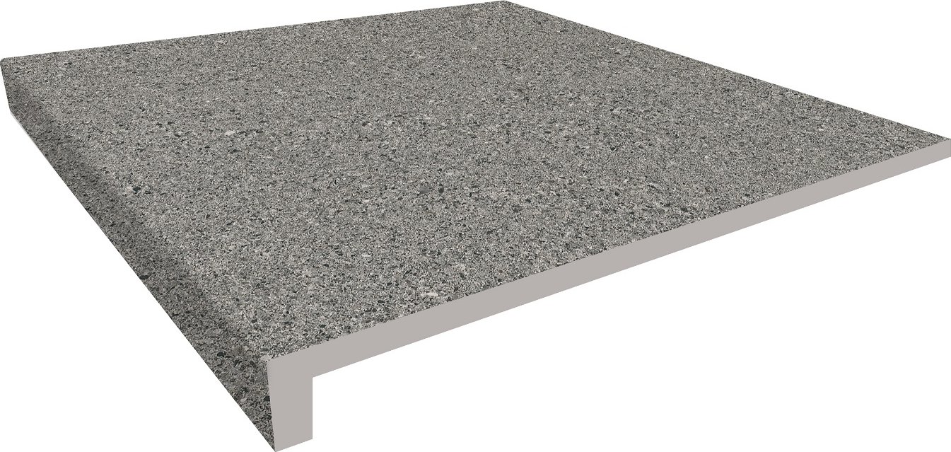 EXAGRES, S.A. Milán Gris 33x33x1,2 nos 3cm PEI 4,TV 5, R 12, V1, C3 anti slip schodovka gres mraz.