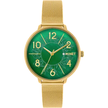 Módní doplněk MINET PRAGUE Pure Gold MESH MWL5200