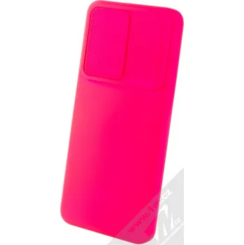 Pouzdro na mobilní telefon 1Mcz CamShield Soft ochranný kryt pro Samsung Galaxy A04s, Galaxy A13 5G sytě růžová (hot pink)