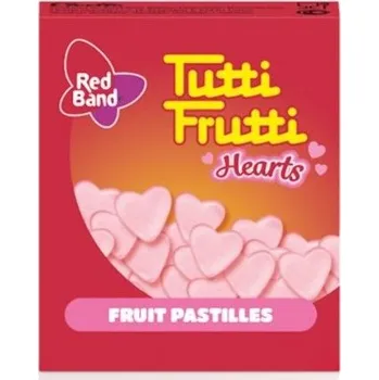 Bonbon Tutti Frutti Hearts 15g / 48ks