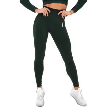 Dámské legíny Boco Wear Bottle Green Cropped zelená XS/S