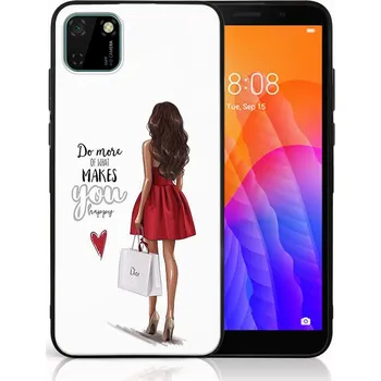 Pouzdro na tablet VSECHNONAMOBIL 46438 MY ART Ochranný obal Huawei Y5p - RED DRESS (137)