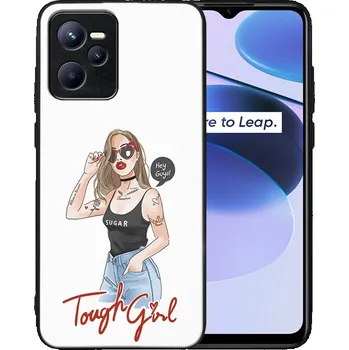 Příslušenství pro tablet VSECHNONAMOBIL 47596 MY ART Ochranný obal Realme C35 -TOUGH GIRL (131)