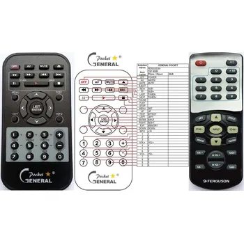 Dálkový ovladač General FERGUSON TSP-800B - náhradní dálkový ovladač
