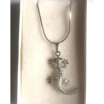 Řetízek Řetízek bižuterie - gekon (Náhrdelník ještěrka)