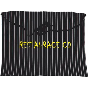 Kuchyňská zástěra ON-DESIGN Zástěra do pasu s vlastním POTISKEM Barva: černý melír