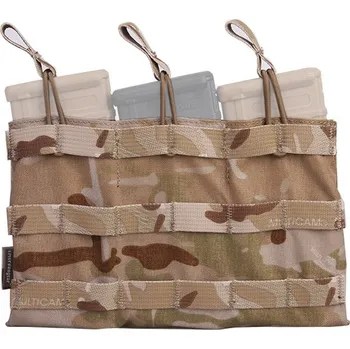 EmersonGear Trojitá otevřená sumka pro zásobníky M4 - Multicam Arid