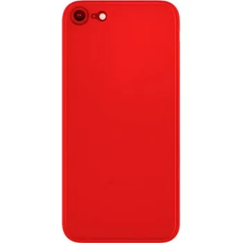 Silikonový kryt pro iPhone SE 2016, 5, 5S, 5C - Červený