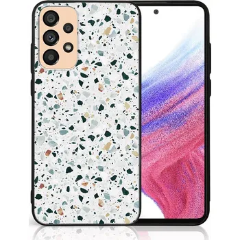 Pouzdro na tablet VSECHNONAMOBIL 47975 MY ART Ochranný obal Samsung Galaxy A53 5G -GREY TERRAZZO (163)