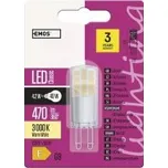 LED žárovka JC G9,4.2W,WW