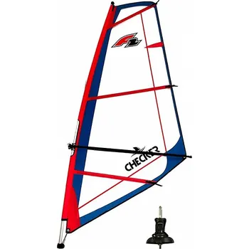 Plachta F2 CHECKER RIG včetně kloubu - oplachtění pro paddleboardy - plocha: 5,5m