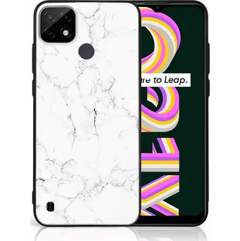 Pouzdro na tablet VSECHNONAMOBIL 47377 MY ART Ochranný obal Realme C21 - WHITE MARBLE (144)