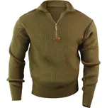 ROTHCO Svetr ACRYLIC COMMANDO 1/4 zip ZELENÝ Velikost: XL