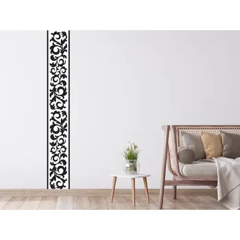 Samolepící dekorace Rostlinný pruh samolepka na zeď 11 x 75 cm