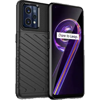 Pouzdro na mobilní telefon MG | MG Thunder silikonový kryt na Realme 9 Pro Plus, černý