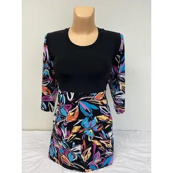 Dámská tunika Halenka ROKLA, Barva Fialová, Velikost XXXXXL64, Materiál 64%Viskoza 31%Pe5%Pu