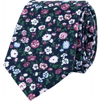 Kravata Bubibubi Tmavomodrá kravata Viola