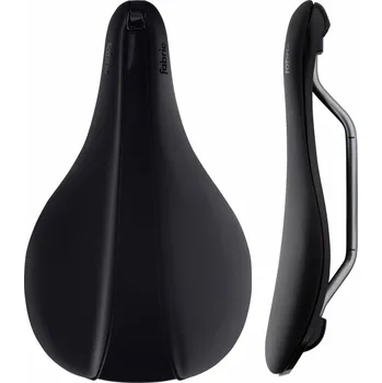 Sedlo na kolo Sedlo FABRIC LINE S FLAT ELITE BLACK 142mm