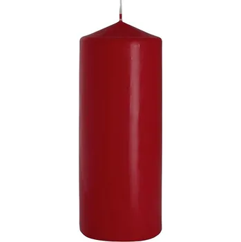 Svíčka BISPOL Sloupová Bordó 800 g