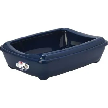 Toaleta pro kočku Pet Nova Toaleta s okrajem KITTY modrá XL
