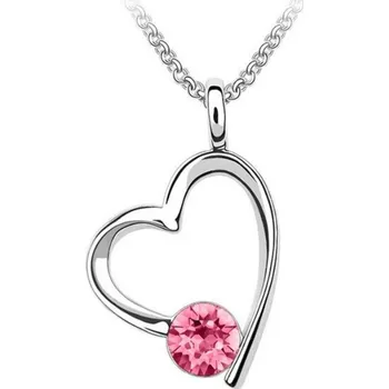 Přívěsek Amparo Miranda® Přívěsek Srdce s krystalem H947 Pink