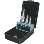 PROTECO Nářadí Sada stupňovitých vrtáků ST51,ST52,ST53 spirál. drážka