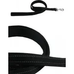 Papillon vodítko reflexní střední 1,2 m - černé