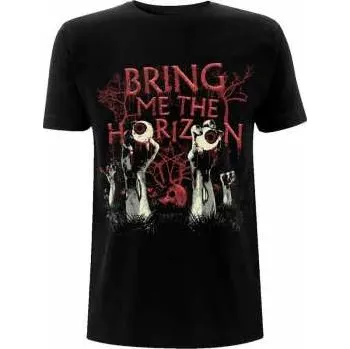 Pánské tričko Merch Bring Me the Horizon: Tričko Graveyard Eyes XL 2022