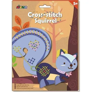Výtvárné potřeby Avenir Vyšívací zvířátka - veverka