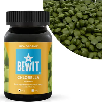 Přírodní produkt BEWIT Chlorella vulgaris - tablety, BIO - 130 g