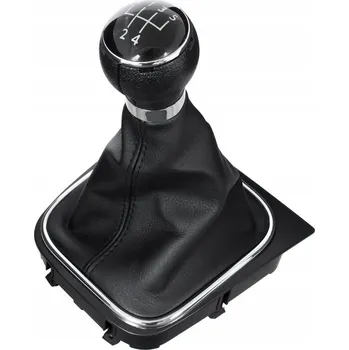 Hlavice řadicí páky TSM Tuning Řadící páka Volkswagen Golf VI (2008 - 2013) s manžetou a rámečkem - 5 rychlostí