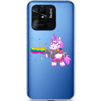 Pouzdro na mobilní telefon Kryt Xiaomi Redmi 10C Rainbow Gun (obal neboli pouzdro na Xiaomi Redmi 10C)