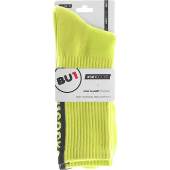 Dámské ponožky BU1 SPORTOVNÍ PONOŽKY - Neon žlutá - velikost 35-38 eur
