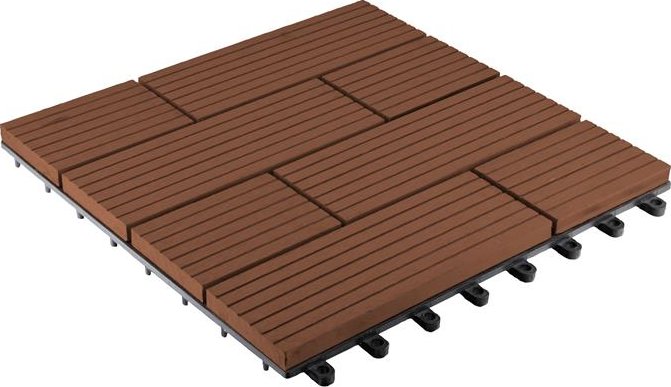WPC dlaždice G21 Samoa Třešeň 2,3 x 30 x 30 cm