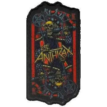 Nášivka Merch Anthrax: Nášivka Evil King